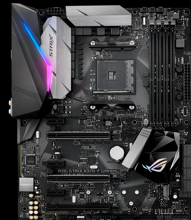 Produktbild ASUS ROG Strix X370-F Gaming (AM4, AMD X370, ATX)