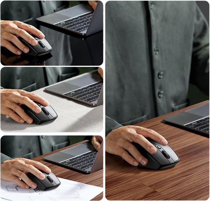 Image du produit Ugreen Souris sans fil MU101 2.4G+BT (Bleu) (Sans fil)