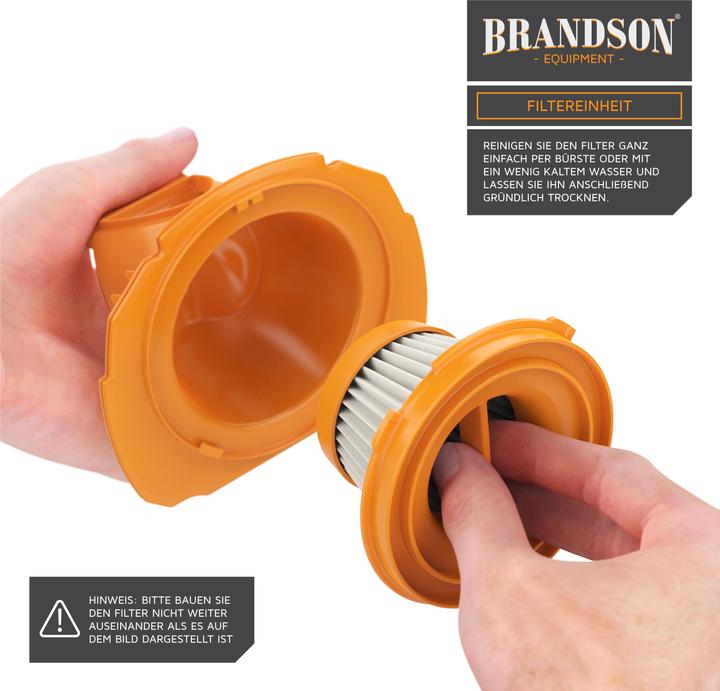 Image du produit Brandson Aspirateur à main à batterie 70 W