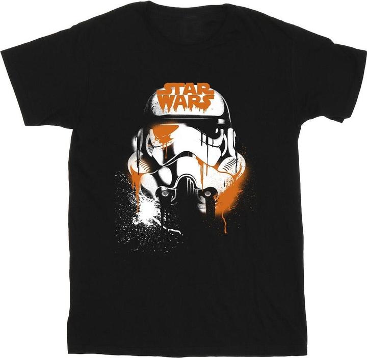 Star Wars Halloween Stormtrooper Helmet TShirt (S)