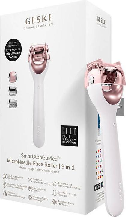 Image du produit Konjac Sponge Scooter do mezoterapii igłowej twarzy 9w1 Geske z Aplikacją (starlight)