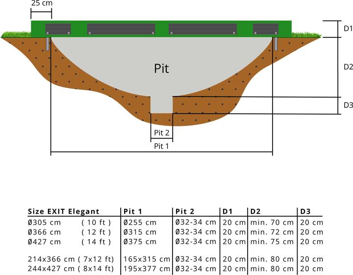 Produktbild Exit Elegant Inground Prem Rect+ Deluxe (91298 cm)