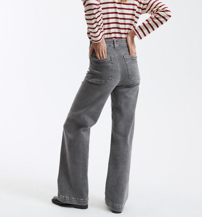 Actual product image La Redoute Collections High-Waist-Jeans (30)