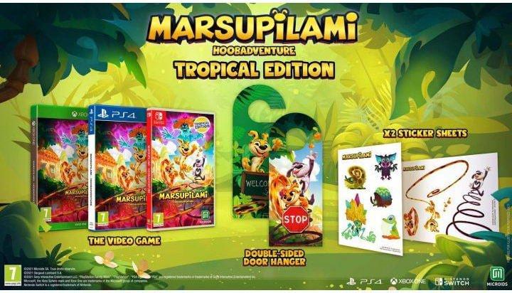Image du produit Microids Marsupilami : Hoobadventure (Édition tropicale) (PS4)