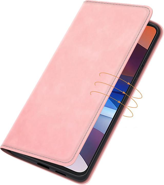 Produktbild Cazy Book Case Kompatibel mit Motorola Moto E7i Power - Hülle klappbar Magnetisch Kunstleder - (Motorola Moto E7i Power)
