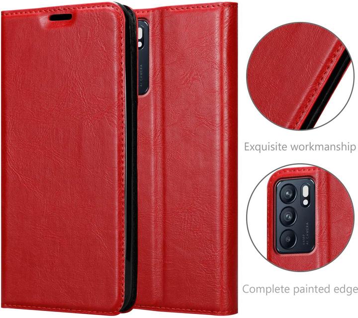Actual product image Cadorabo Book Invis. Magnet sleeve (Oppo Reno 6 5G)