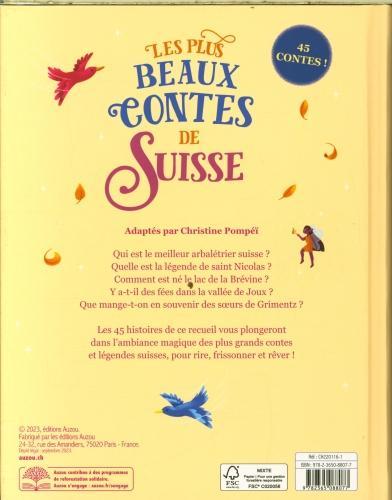 Immagine prodotto Les plus beaux contes de Suisse (Francese, Pompéï Christine, 2023)
