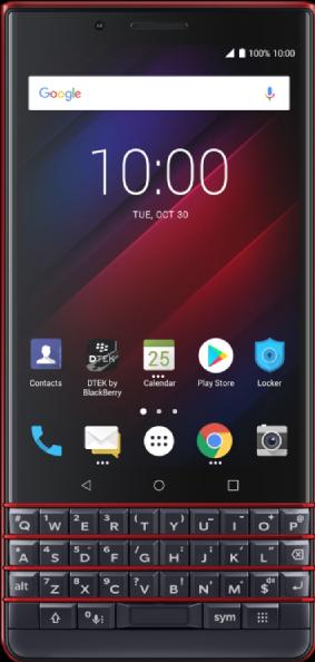 Image du produit BlackBerry KEY2 LE (64 Go, Atomique, 4.50", Double SIM hybride, 13 Mpx, 4G)