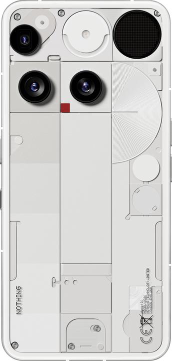 Actual product image Nothing Nothing Phone (3) (256 GB, White, 6.67", Dual SIM, 50 Mpx, 5G)