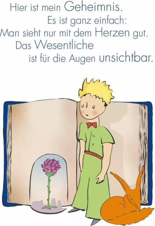 Produktbild Der Kleine Prinz. 50 Glückskärtchen für jeden Tag (Deutsch, Antoine de Saint-Exupéry, 2020)