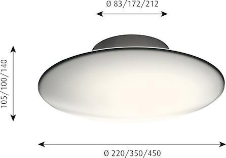 Image du produit Louis Poulsen Aj Eklipta Led Applique/plafonnier (1770 lm)