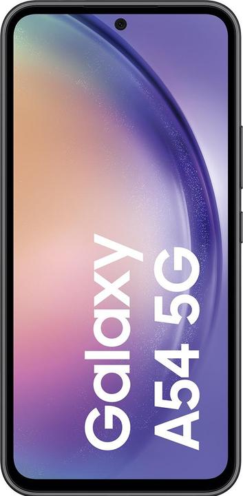 Image du produit Samsung Galaxy A54 Édition Entreprise (128 Go, Awesome Graphite, 6.40", Double SIM hybride, 50 Mpx, 5G)