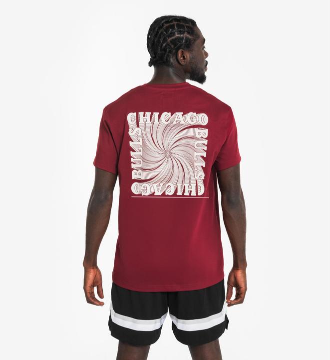 Actual product image Tarmak Damen/Herren Basketball T-Shirt NBA Chicago Bulls - TS900 rot (L)