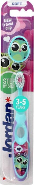 Actual product image Jordan Step By Step toothbrush for children 3-5 years Soft 1pcs. (Soft, 1 x)