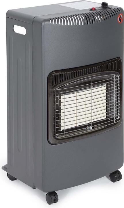 Produktbild Wiltec mobile Gasheizung 4,2kW Gasheizstrahler 42x36x73cm Heizstrahler Innenraum (4200 W)
