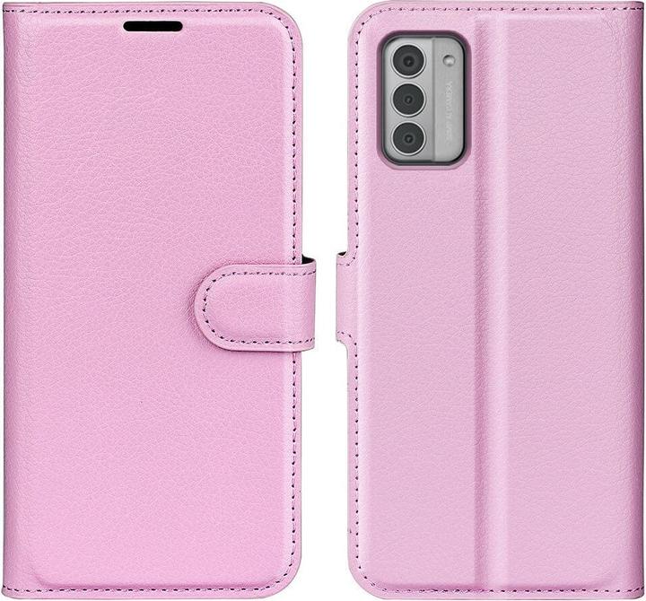 Image du produit Cover-Discount Nokia G42 - Étui en cuir rose (Nokia G42)