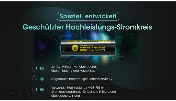 Immagine prodotto Nitecore Presa Per Batteria Agli Ioni Di Litio Da 3,6v