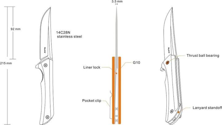 Image du produit Ruike Hussar P121-G (8.80 cm)
