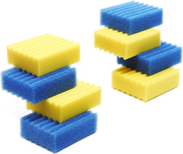 Image du produit SunSun Pièce détachée pour Filtre Biologique CBF-350B et CBF-550 Lot complet d'Éponges Filtre