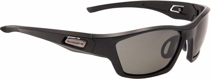 Swiss Eye Trail Polarized Radbrille (Black Matt, Schichtverstärkung, Black Matt, Schichtverstärkung)