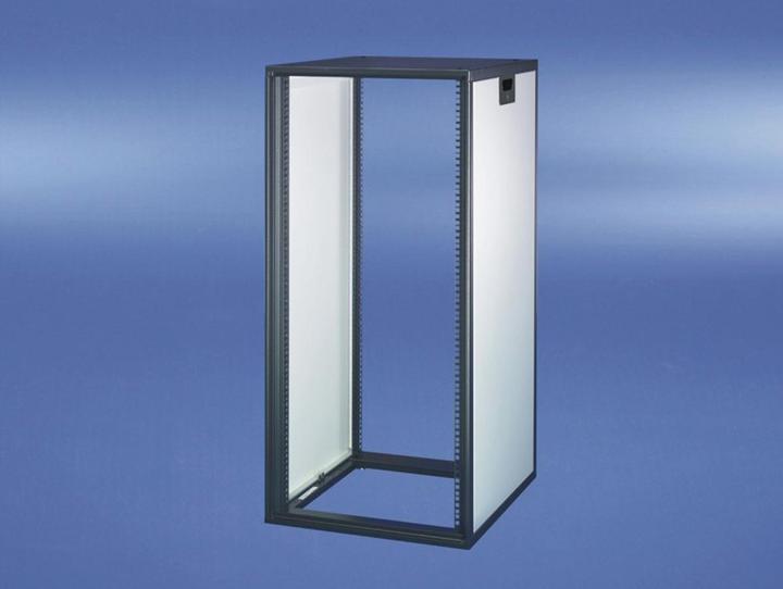 Image du produit Schroff Baie 19", combinaison de portes et de panneaux arrière au choix - NOVASTAR 9HE553B600T 7021-35 (9 HE, Rack 19 pouces)