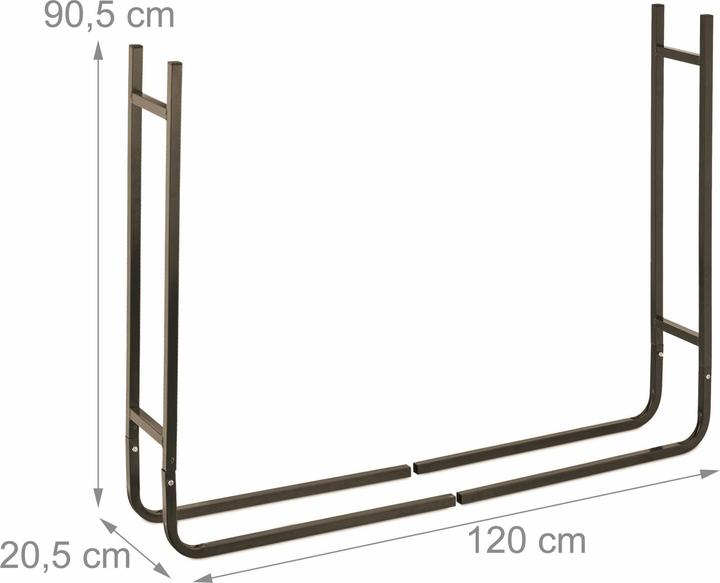 Immagine prodotto Relaxdays Mensola da-parete (30 x 15 x 30 cm)