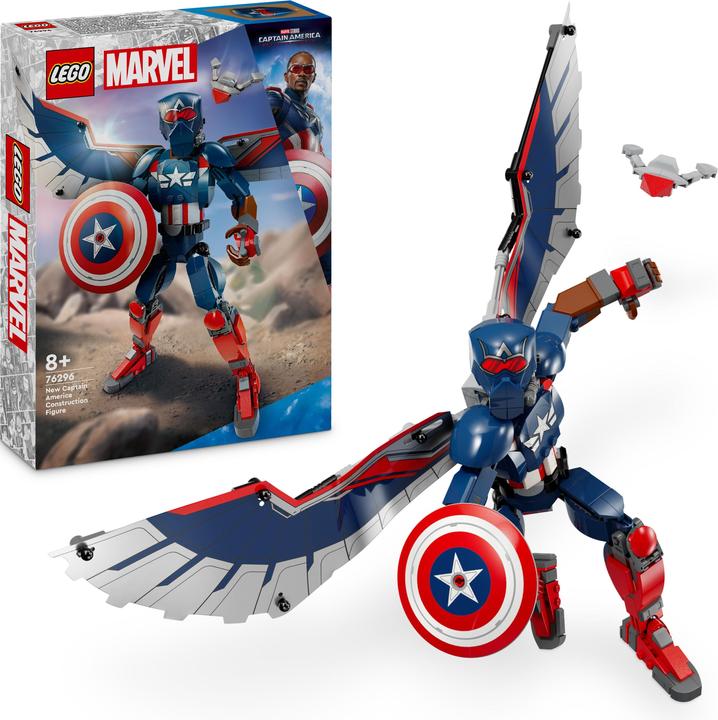 Image du produit LEGO Nouveau Captain America figure de construction (76296, LEGO Marvel)