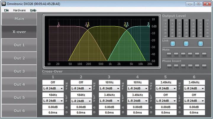 Image du produit Omnitronic DXO-26E (Studio et mixeur live)