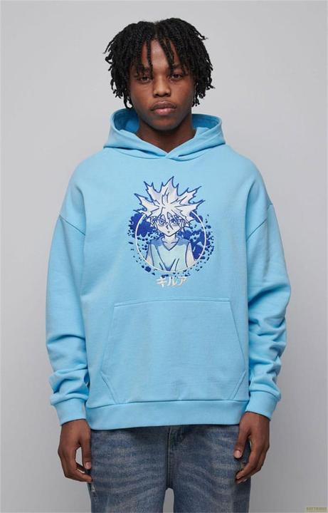 Actual product image Hunter x Hunter jumper à capuche Graphic Blue (S) (S)