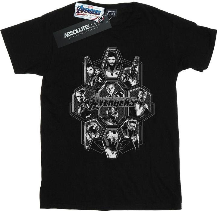 Avengers Endgame Hero Shapes TShirt (S)