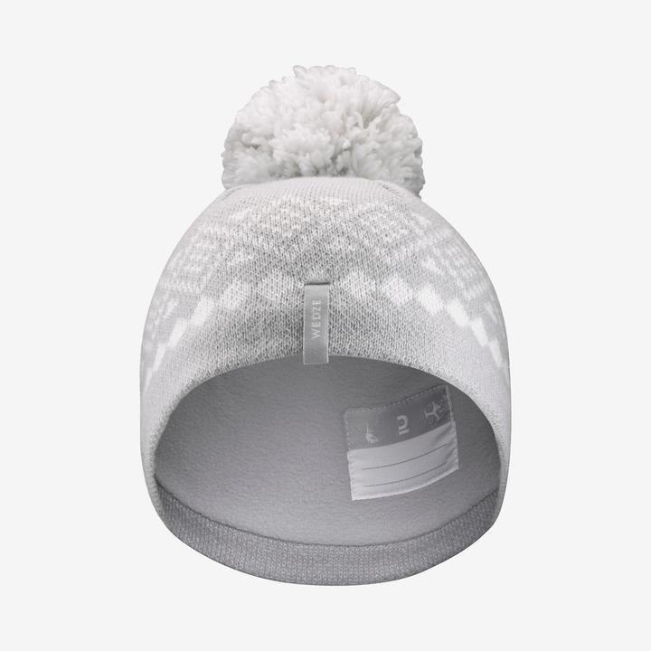 Immagine prodotto Wedze Cappello e sciarpa da sci per bambini - Grigio caldo (XS)