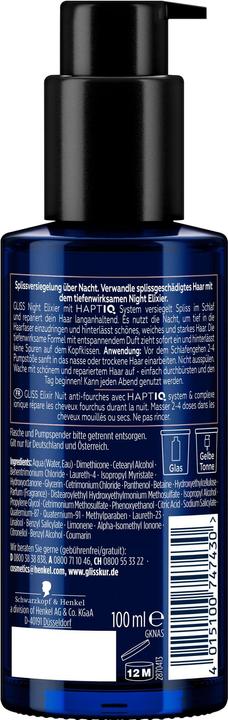 Immagine prodotto Gliss Night Elixier (100 ml)