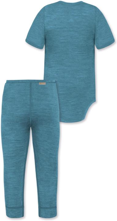 Image du produit Normani Bébé mérinos body manches courtes "Tihoi" et pantalon "Tutira" - 9613 (80)