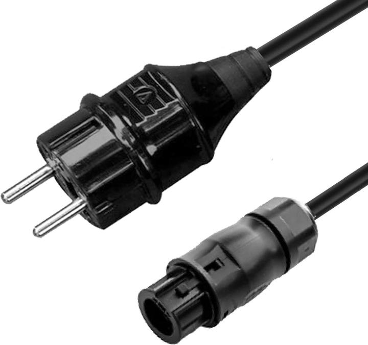 Actual product image APSystems EZ1-M + cable bundle