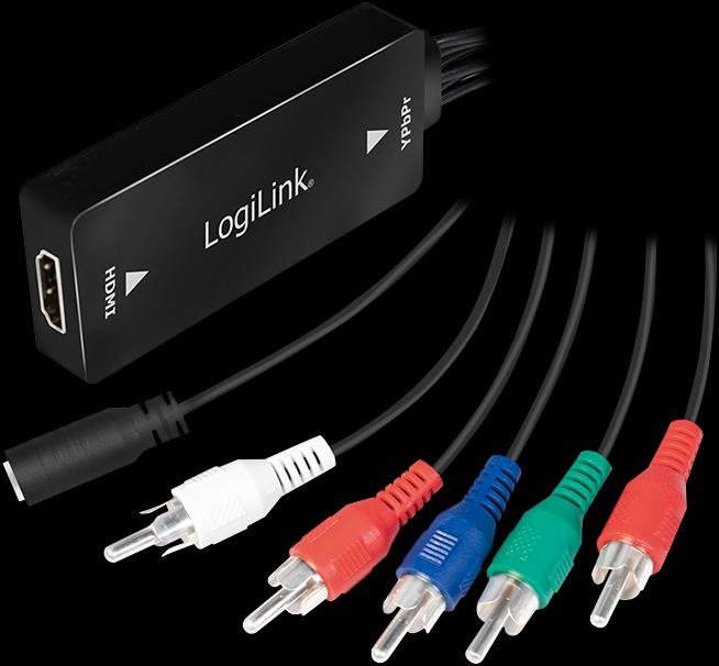 Actual product image LogiLink HDMI to YPbPr (Digital -> Digital, Audio Switch)