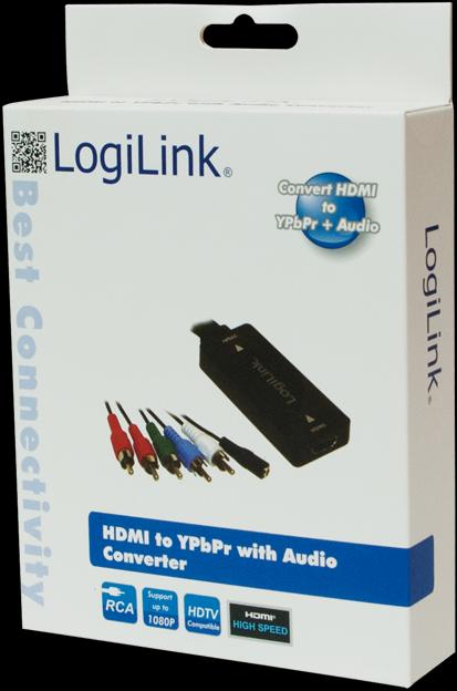 Actual product image LogiLink HDMI to YPbPr (Digital -> Digital, Audio Switch)