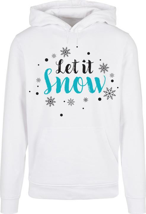 Immagine prodotto Merchcode Felpa con cappuccio Basic Let it snow - 113305 (M)