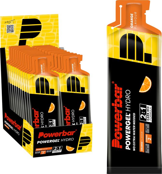 Produktbild Powerbar PowerGel Hydro (Orange, 24 Stk., 1850 g)