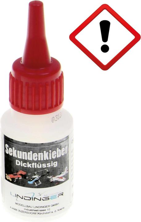 Modellbau Lindinger sekundenkleber dickflüssig 20g (20 g)