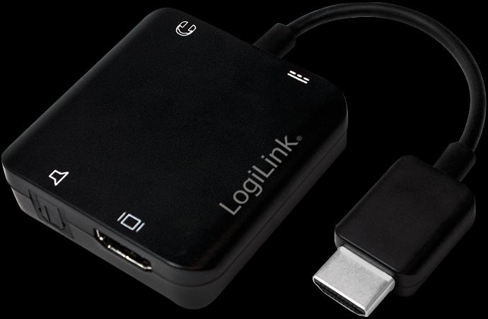 Actual product image LogiLink HDMI audio converter (Audio Splitter, Digital -> Digital)