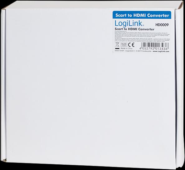 Actual product image LogiLink Scart to HDMI (Analog -> Digital)