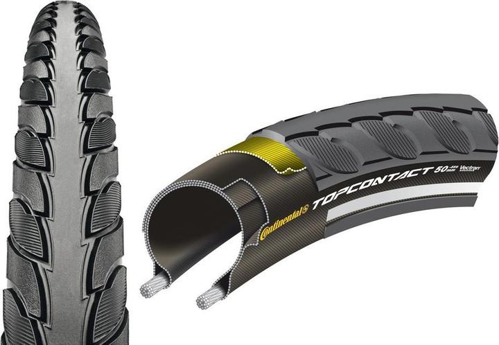 Produktbild Continental Top Contact II (28 x 1 3/8 x 1 5/8, 37-622)