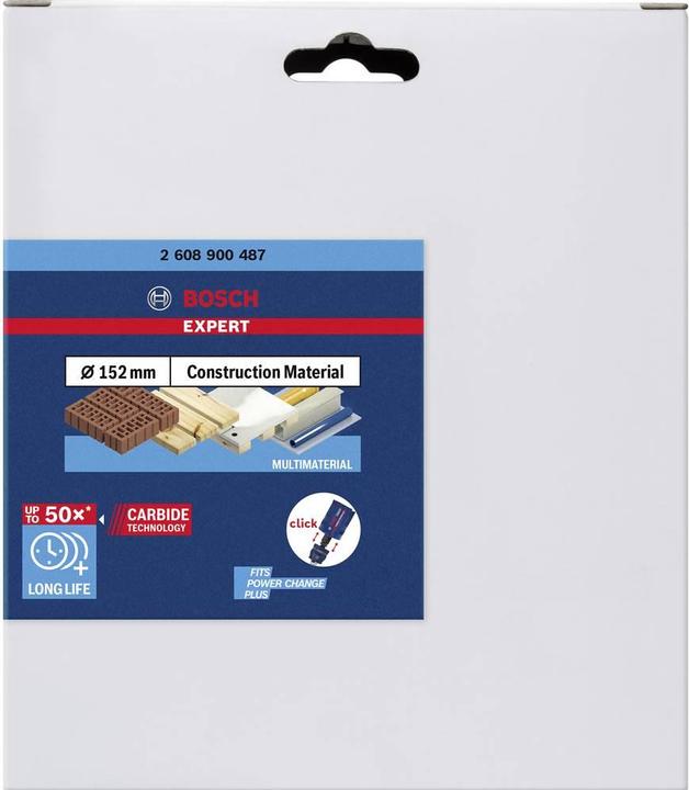 Produktbild Bosch Professional Zubehör EXPERT Construction Material Lochsäge, 152 x 60 mm (152 Millimeter)