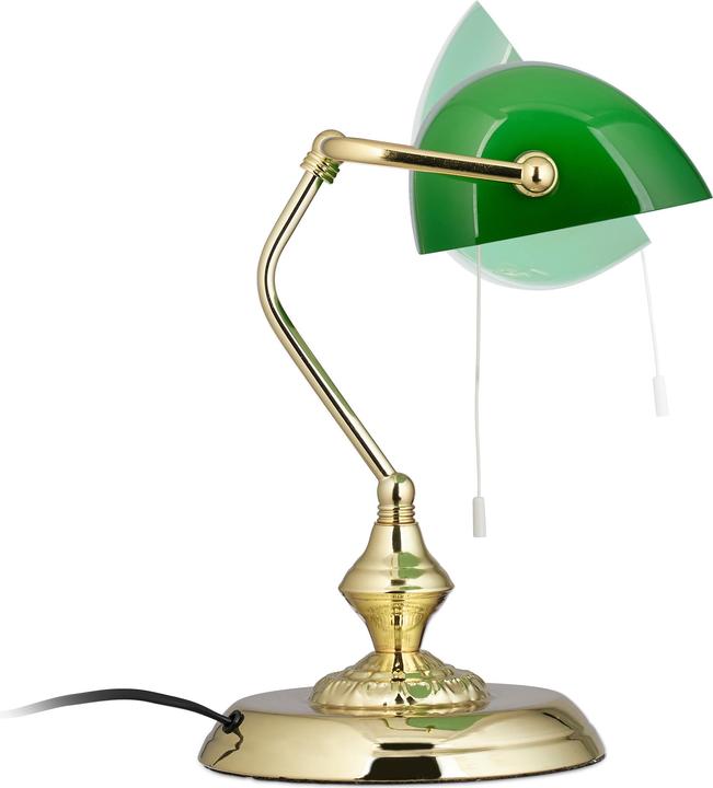 Produktbild Relaxdays Bankerlampe (E27)