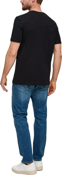 Produktbild S.Oliver T-Shirt Casual Bequem sitzend Logo T-Shirt (S)