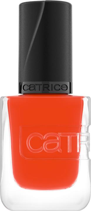 Catrice Gel Affair Nail Lacquer No. 015 Orange Long-Lasting (015 Poppy, Gel-Effekt Nagellack)