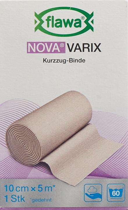 Immagine prodotto Flawa Nova Varix fasciatura corta tesa color pelle 10 cm x 5 m
