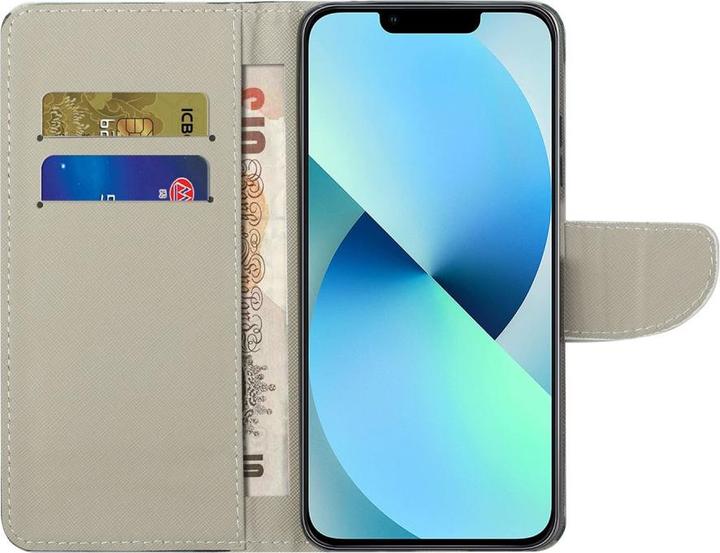 Image du produit Ueli Express iPhone 15 Livre Etui avec porte-carte Tour Eiffel (Apple iPhone 15)