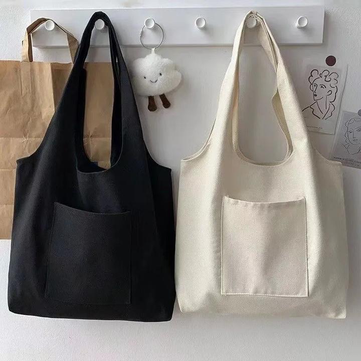 Immagine prodotto Only-Bags.Store Borse per lo shopping Borse a tracolla in tela a tinta unita Moda Casual Garden Eco Friendly