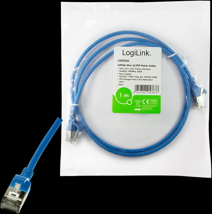 Produktbild LogiLink Netzwerkkabel (STP, CAT6a, 5 m)